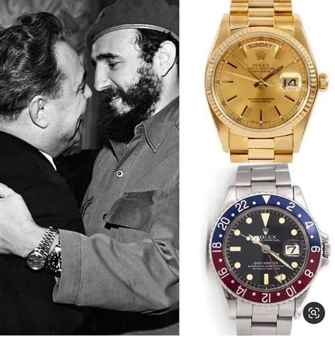 fidel 2 rolex|fidel castro watches.